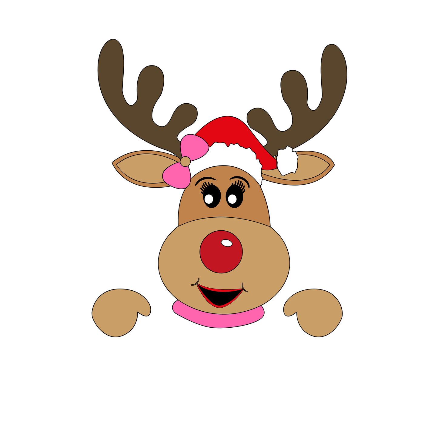 rendier trui met naam kind