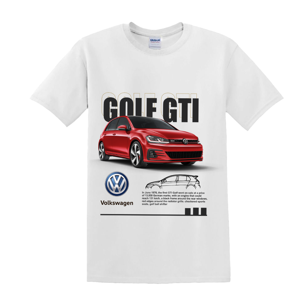 t shirt golf gti