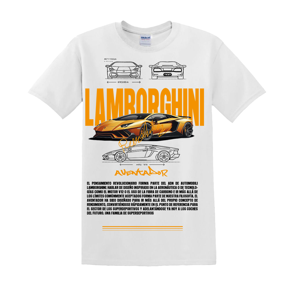 t shirt lamborghini