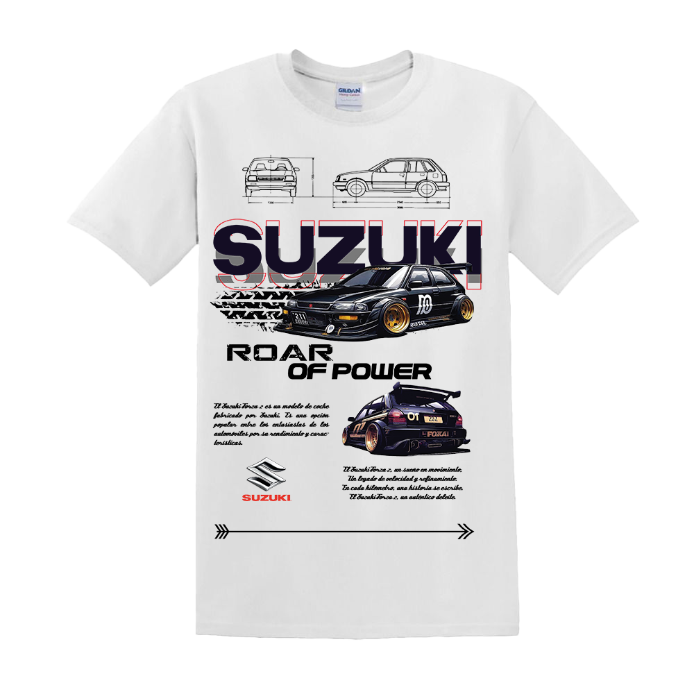t shirt suzuki roar of power