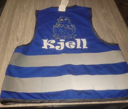 fluohesjes 1  kleur bedrukking