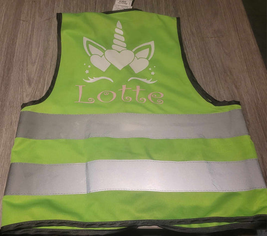 fluohesjes 1  kleur bedrukking