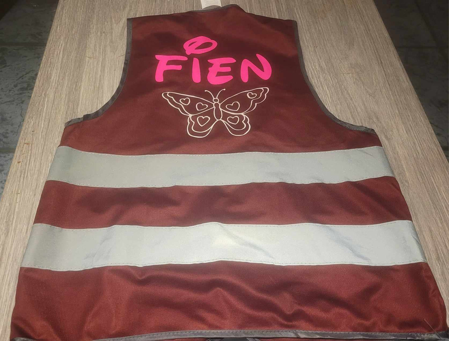 fluohesjes 1  kleur bedrukking