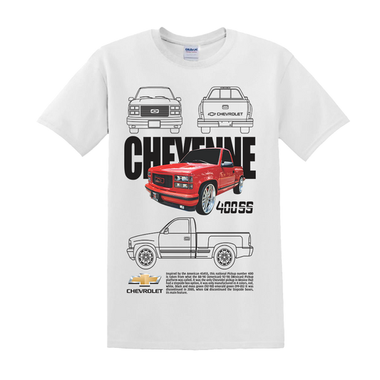 t shirt chevrolet cheyenne 400SS