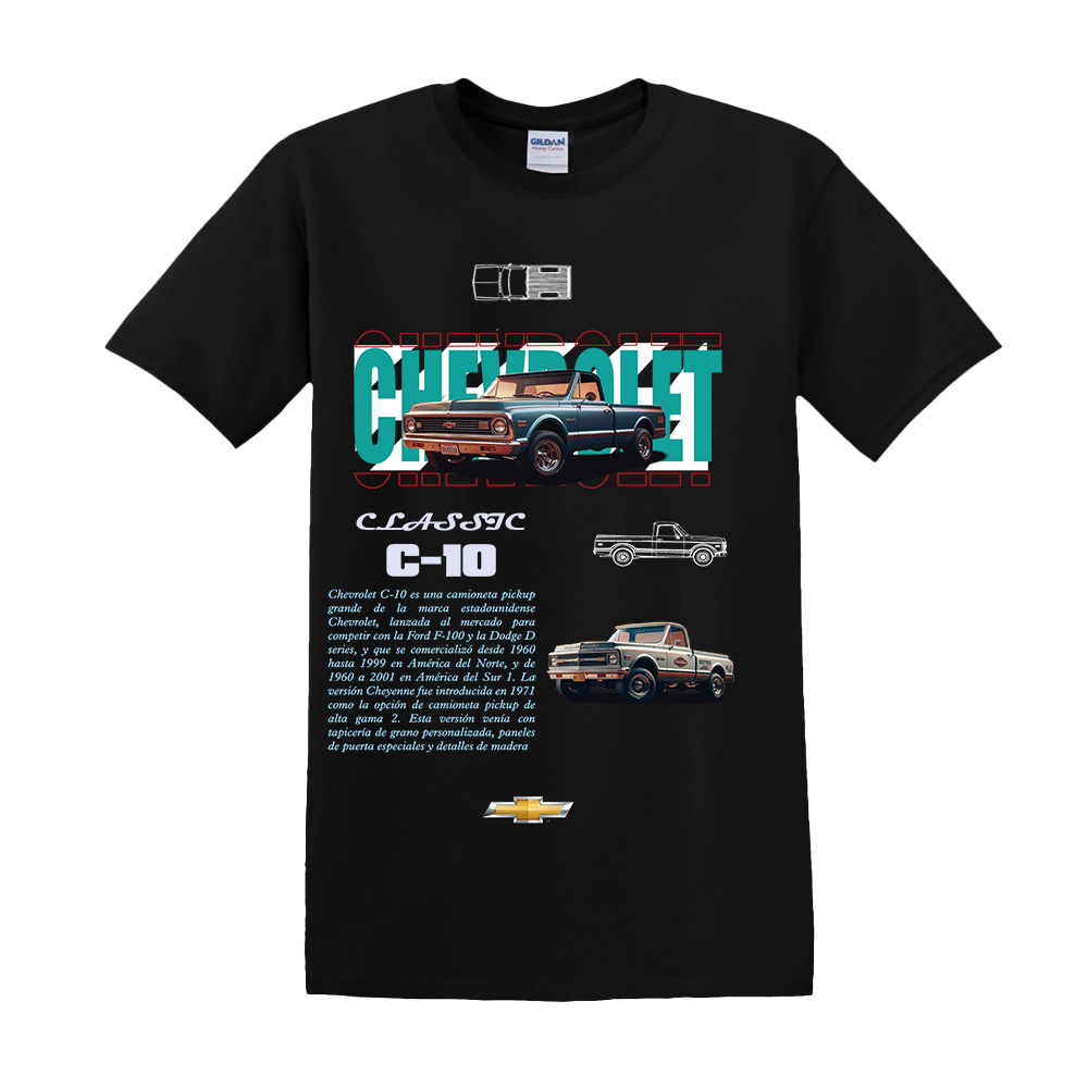 t shirt chevrolet c-10