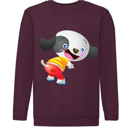 Kinderpullover in Farbe