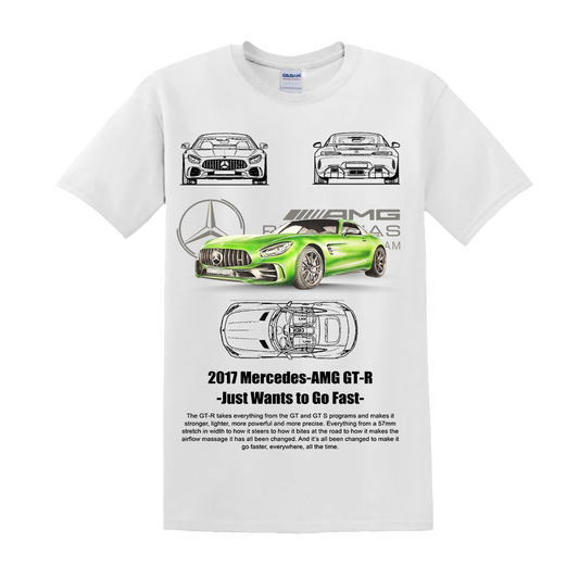 t shirt  2017 mercedes amg GT-R