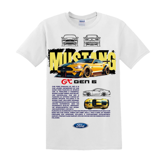 t shirt mustang gen 6
