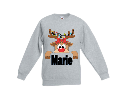 rendier trui met naam kind