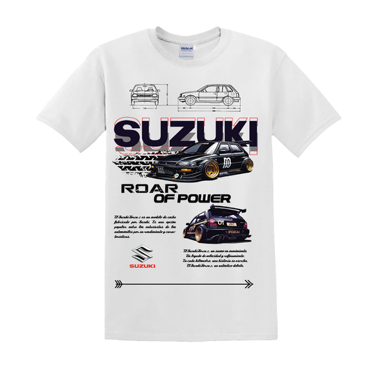 t shirt suzuki roar of power