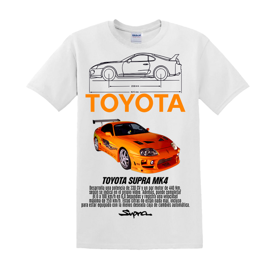 t shirt toyata supra MK4