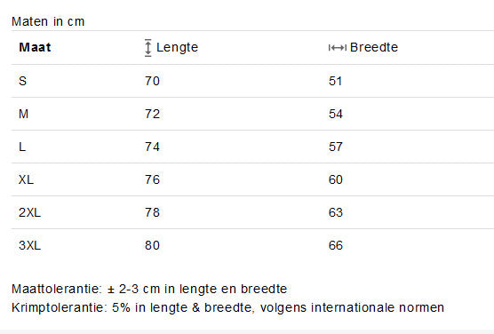 Signalisatie T-shirt met korte mouwen