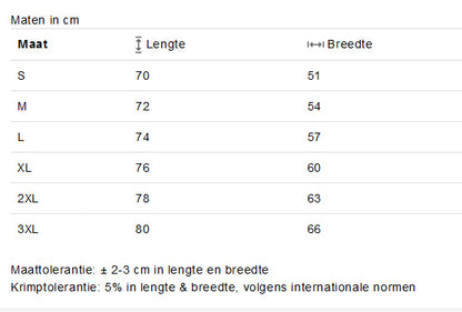 Signalisatie T-shirt met korte mouwen