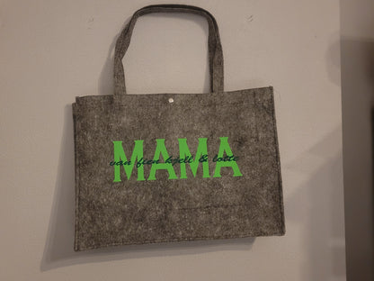 Große Filztasche