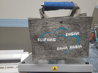Kleine Filztasche